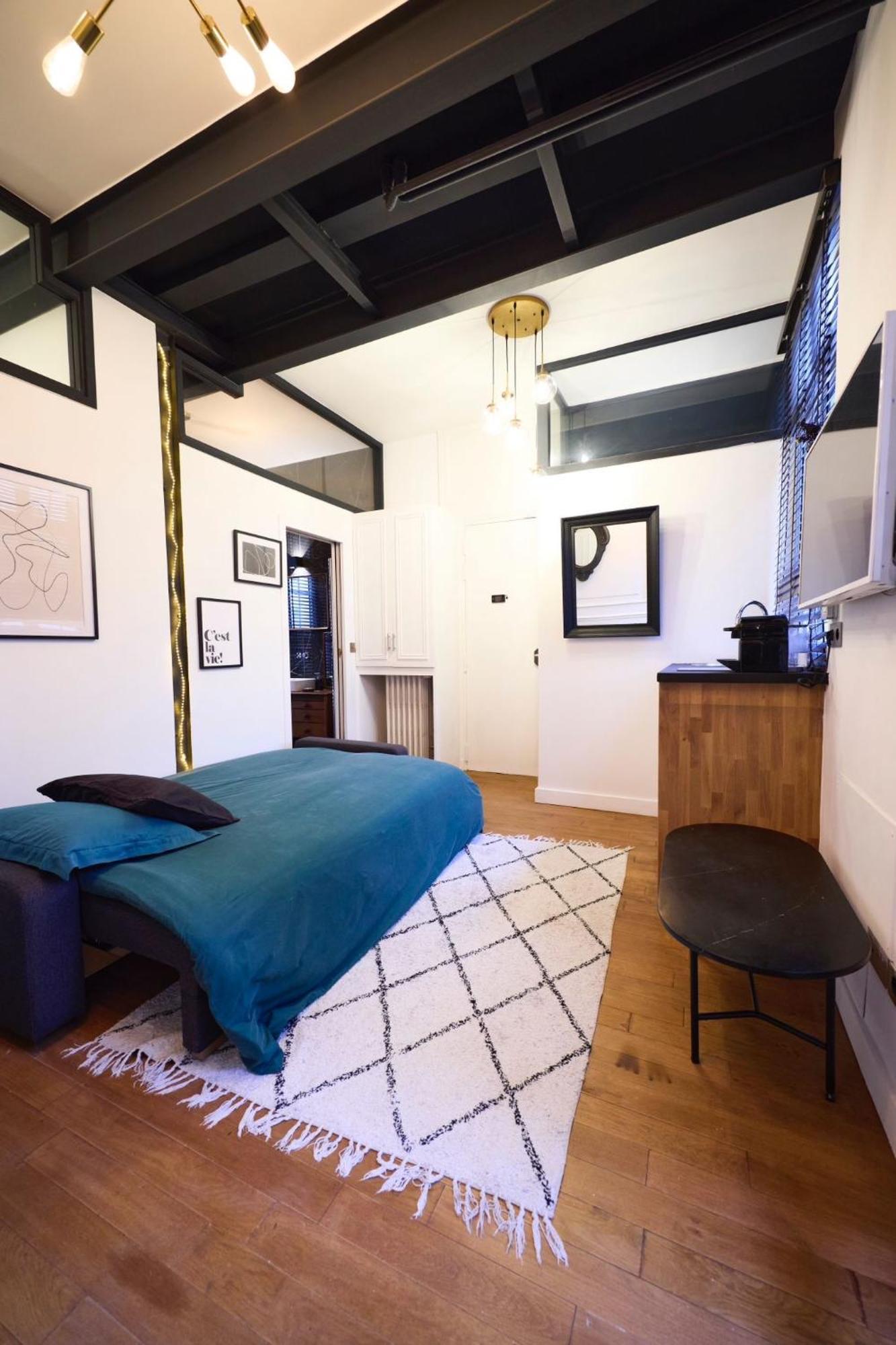 Un Studio Cosy Au Coeur De Paris 17 Batignolles , Monceau Luaran gambar