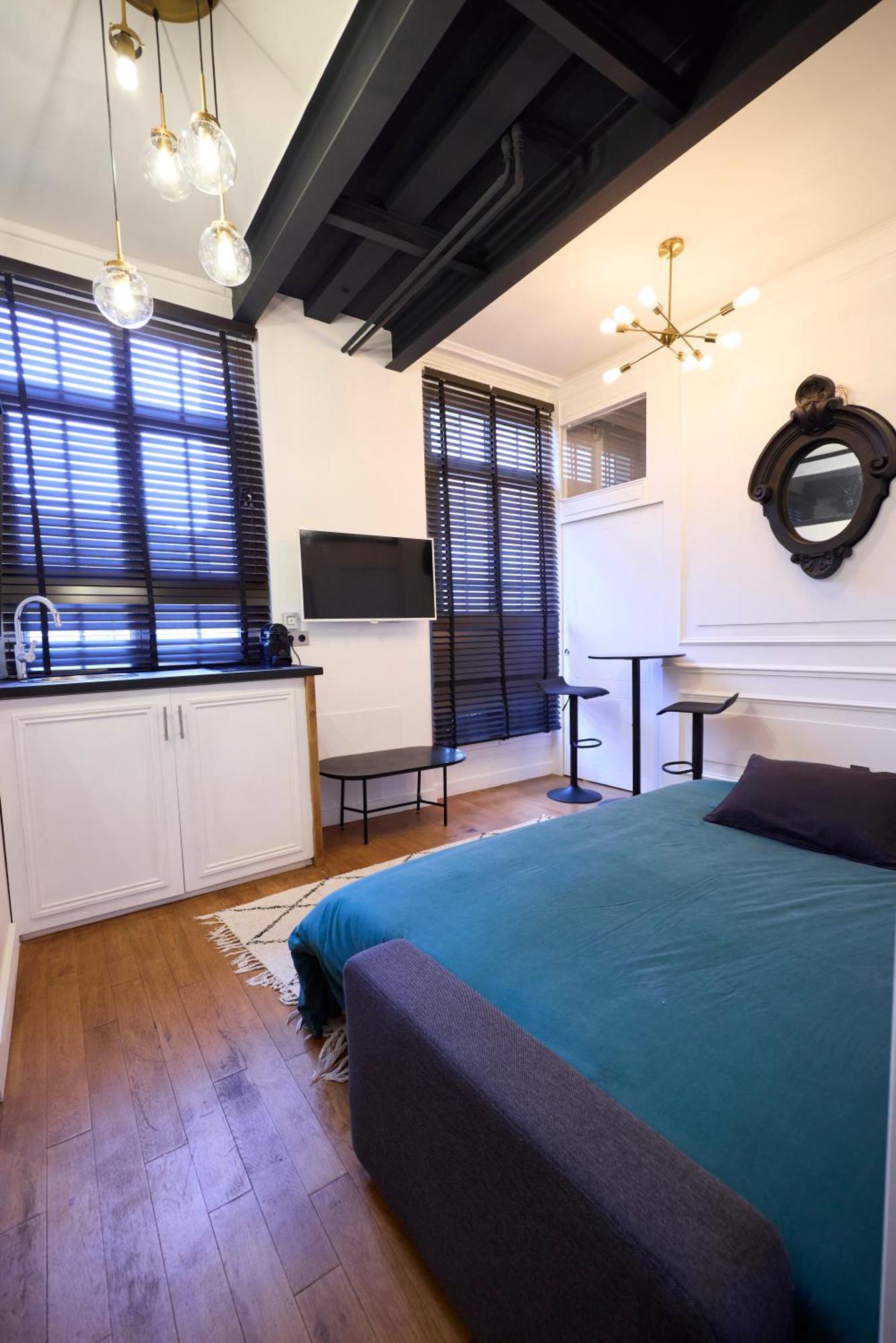 Un Studio Cosy Au Coeur De Paris 17 Batignolles , Monceau Luaran gambar