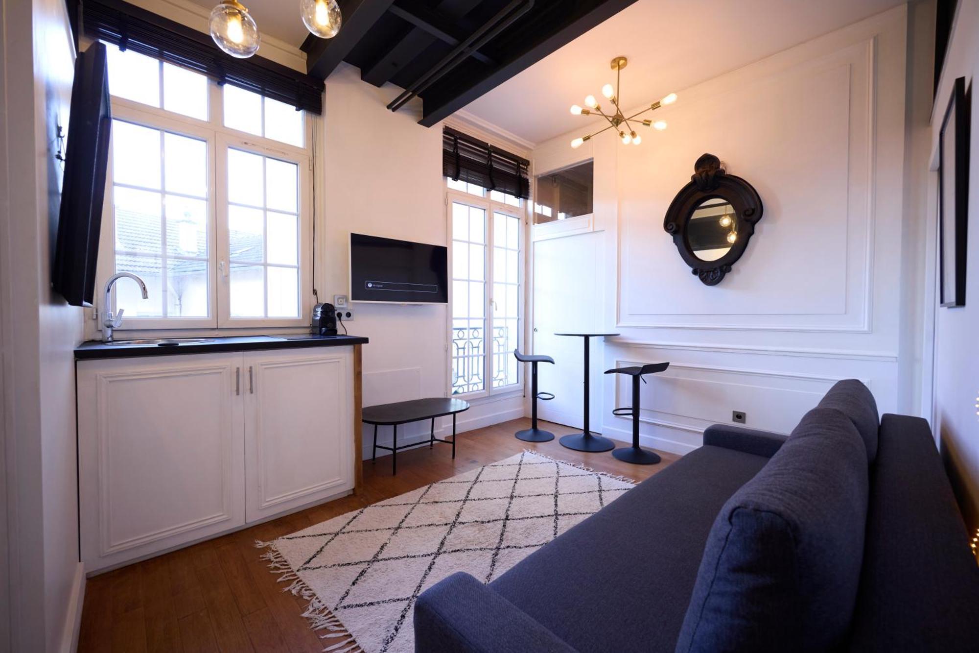 Un Studio Cosy Au Coeur De Paris 17 Batignolles , Monceau Luaran gambar